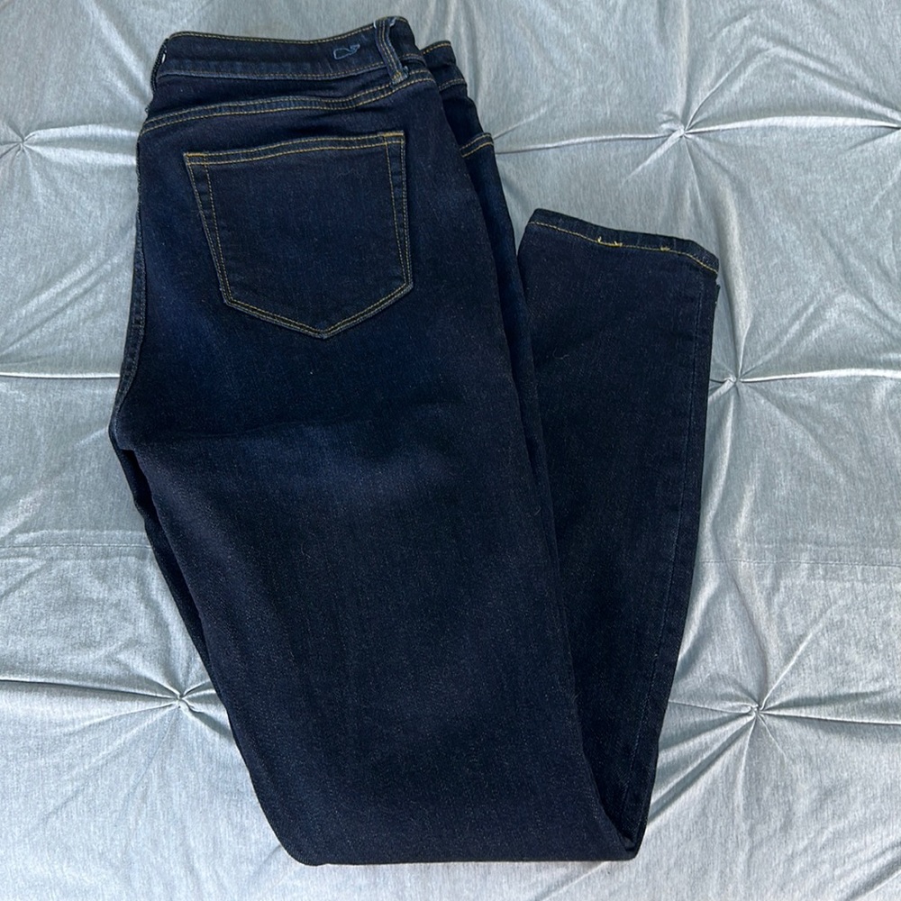 Vineyard Vines Jeans High Rise in Deep Bay